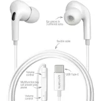 4smarts Melody Digital Basic Usb-C Headphones with D/A Converter White/White 465590