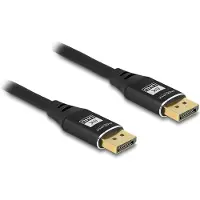 DeLOCK DisplayPort Câble 8K 60 Hz 3 m noir Métal -