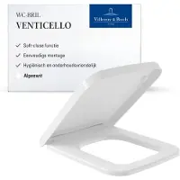 Villeroy & Boch 8M22S101 Siège de WC Venticello 377x455x41mm