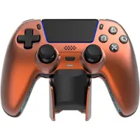 Deltaco Gaming GAM-199-ORANGECOPPER accessoire de jeux vidéo Orange, Bronze Bluetooth/USB Manette de jeu PlayStation 5, PC, Android, iOS