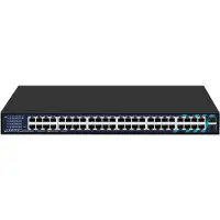 Lanview LVN-1UMOUNT-48PORT-2SFP-1G, Non géré, Ethernet Gigabit (10/100/1000), Mode duplex intégral