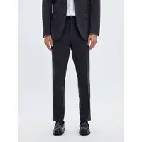 Selected Pantalon à plis 'SLHLiam' bleu nuit