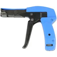 DeLOCK Kabelbinderzange blau / schwarz -