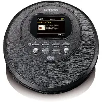 Lenco Cd-500bk Cd Player Argenté One Size / EU Plug 220V