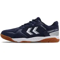 Hummel Chaussure de sport 'Court Control II' bleu foncé / blanc