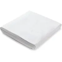 BOSS Serviette de bain en coton avec logo brodé en contraste