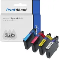 PrintAbout Cartouche compatible pour Epson T1295 - 4 couleurs - Multipack