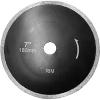 Scheppach 3906705050 Diamant-Kreissägeblatt Ø 180x22,2mm