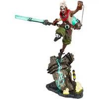 Pure Arts League Of Legends 1/4 Ekko 62 Cm Statue Golden Golden Taille Unique