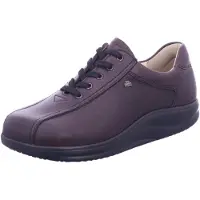 Finn Comfort Chaussure à lacets 'Schnürschuh Herren 01160 131145 Glattleder in braun' marron