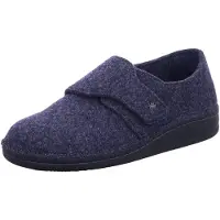 Finn Comfort Pantoufle 'Hausschuh Herren 06501 416048 Filz in blau' bleu