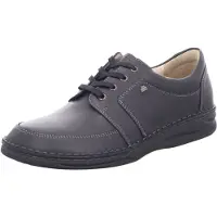 Finn Comfort Chaussure à lacets 'Schnürschuh Herren 01111 060099 Echtleder in schwarz' noir