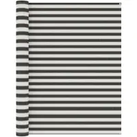 vidaXL Tapis De Tente 250x200 Cm Anthracite Et Blanc