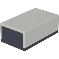 Bopla Elément en plastiqueBoîtier (Boîtier), Accessoires électroniques + boîtier, Gris