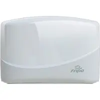 Fripa Distributeur de serviettes Z/Z-fold / V-fold C-fold 31,5x21x15,7 cm (LxHxP) plastique blanc
