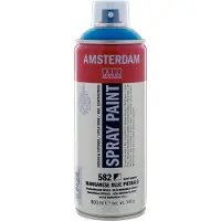 Amsterdam Bombe de peinture 400 ml bleu manganèse phtalo