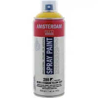 Amsterdam Bombe de peinture 400 ml jaune titane nickel foncé