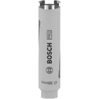 Bosch 2608587316 - Couronne de forage à sec diamantée G 1/2" 38 x 150 x 7 mm, 3 segments