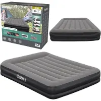 Bestway TriTech Lit à air double avec électropompe USB 203 x 152 x 36 cm