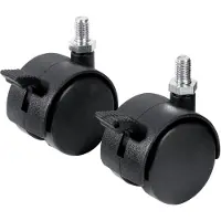 Franken kit de roulettes pour systèmes ECO, noirs