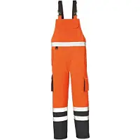 BIG Arbeitsschutz Salopette de protection contre les intempéries CHI orange vif/navy, taille XXL (XXL)