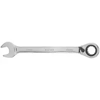GRUPA TOPEX Clé mixte à cliquet avec interrupteur 15 mm