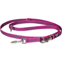 JULIUS K-9 Rubberized Training 20 Mm Dog Leash Rose 220 cm