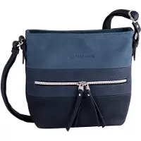 Tom Tailor - Sac à main pour femmes, collection Ellen, couleur bleu, style décontracté