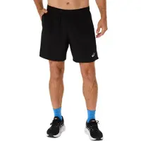 Asics pour homme. 2011D213 Short Core 7in noir (L), Sport, Multisport, Polister recyclé, Durable
