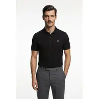 Lacoste Homme Lacoste Regular Fit Polo noir, Unicolore
