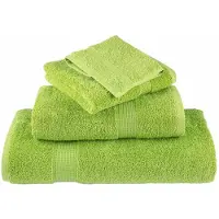 vidaXL Serviettes de qualité supérieure SOLUND 4 pcs vert pomme