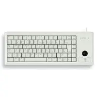 Cherry G84 4400 - Tastatur - PS/2 - 84 Tasten - Trackball - Hellgrau - Deutsch (G84-4400LPBDE)