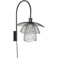 Forestier Papillon applique murale XS Without Shelf | Black