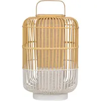 Forestier Lampe de Table , Bamboo, Blanc, Salon / séjour, Bambou, Design