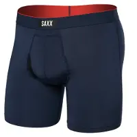 Saxx Multi-sport Mesh Brief Fly Boxers Bleu M Homme
