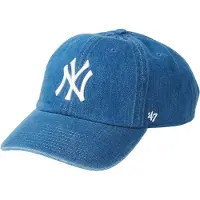 47 Casquette 'MLB New York Ya' bleu denim / blanc