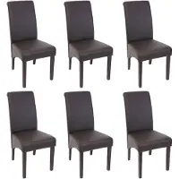 Mendler Chaise de salle à manger M37 (lot de 6)