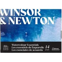 Winsor & Newton Cotman water cardboard set 10x5ml +accessories (50 ml)