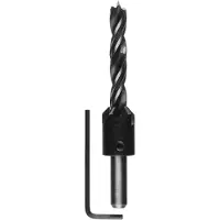 Bosch 2608596396 - Mèche hélicoïdales à bois avec fraise à lamer 10 x 75 x 120 mm