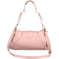 Valentino Mario sac Cassandra rose, rabat boucle dorée