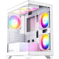 XYZPrinting Boîtier Pc Matx Titanium View Lite 5 Argb/1x Usb 3.0/1x Usb 2.0 X-cs-titaniumviewlt-w
