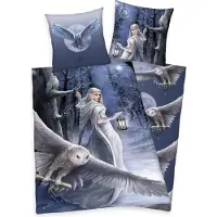 Herding Parure de lit Gothic de Anne Stokes - Mystic Owl - pour Unisexe - multicolore - Taille Standard