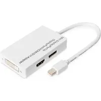 Digitus Db-340509-002-w Displayport To Hdmi Cable 20 Cm Argenté