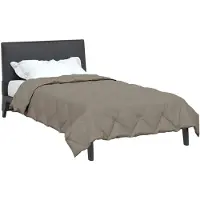 vidaXL : Couverture d'été, 200 x 155 cm, été, 200 g/m², gris clair