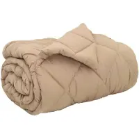 vidaXL Couverture d'hiver 200 x 200 cm, 450 g/m², couleur taupe