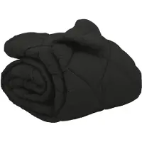 vidaXL Couverture d'hiver 155 x 220 cm, 450 g/m², noire