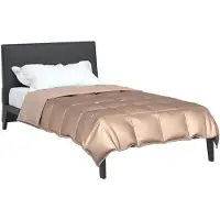 vidaXL Couverture de lit toute saison, 155 x 200 cm, 300 g/m², couleur argent