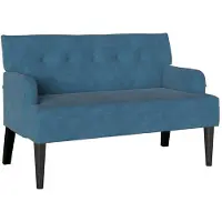 vidaXL Banc Chesterfield Gris Foncé 112 X 65.5 X 75 Cm Velours