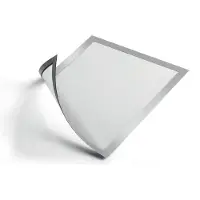Durable Feuille à bord aimanté A4 - - 486923 - Lot de 5 - Argent - Fournitures de bureau