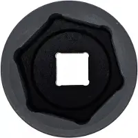 Bgs Douille à choc, six pans, longue 20 mm (3/4") 55 mm (55 mm)